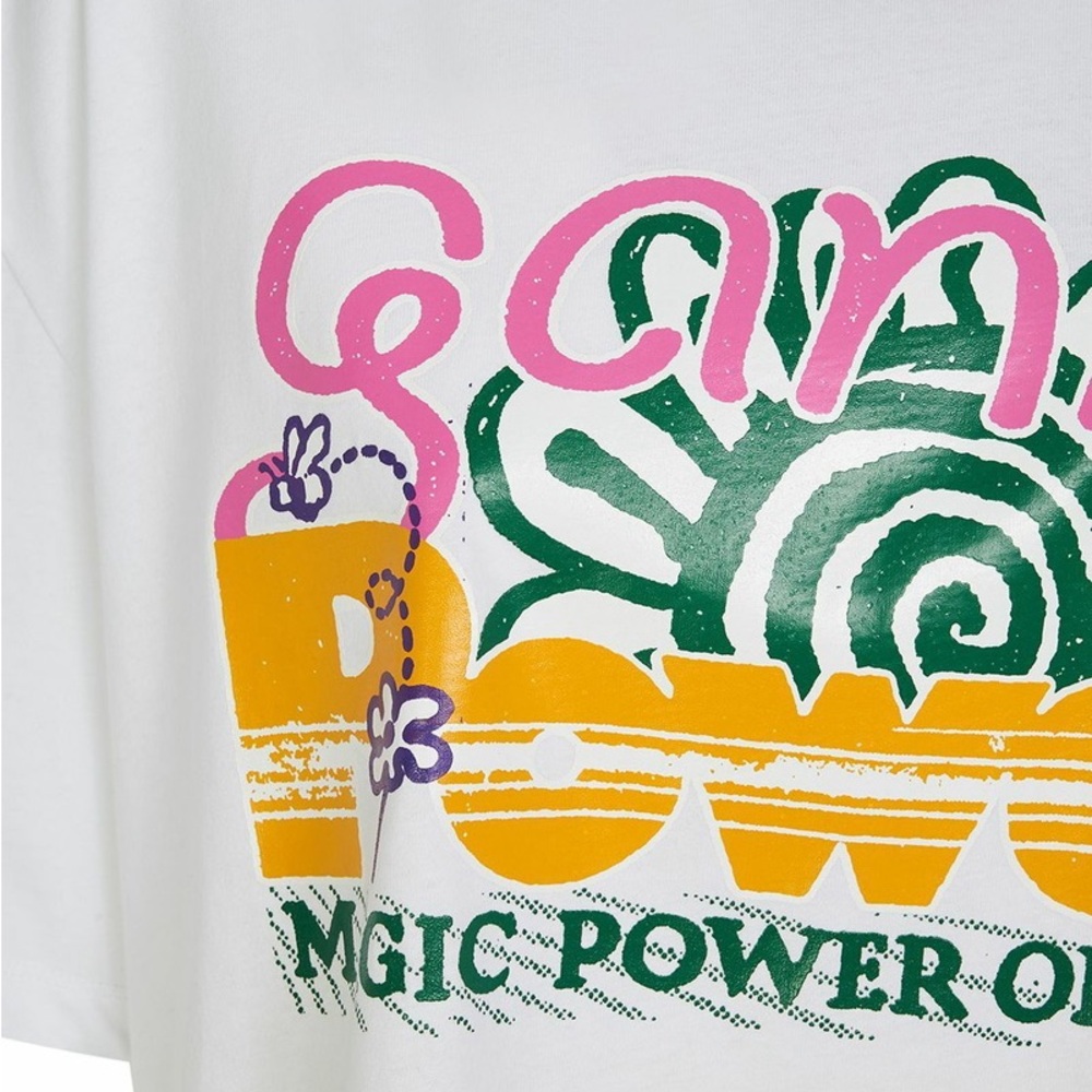 GANNI - Future Heavy Sun Print Cotton T-shirt - Picture 6 of 6